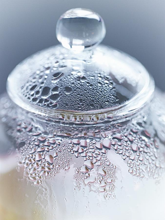 Drops Of Condensation In The Teapot Photograph by Oliver Brachat