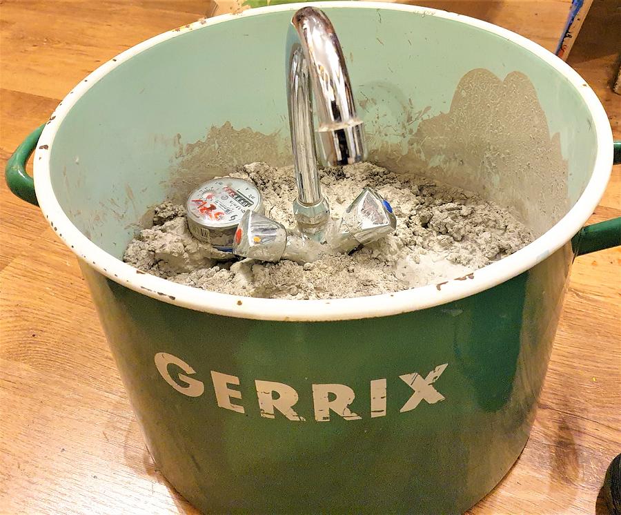 Drought of Gerrix Mixed Media by Darrell Black