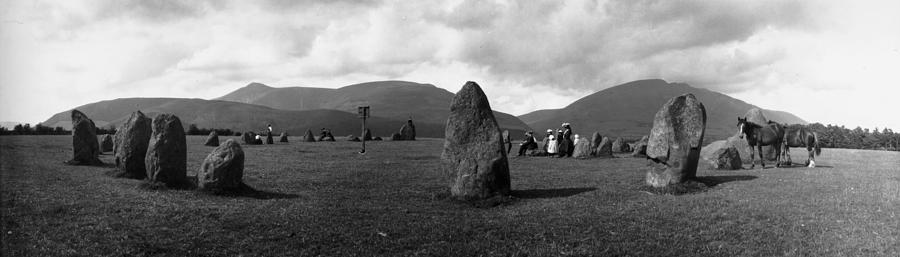 Druids Circle Photograph by Alfred Hind Robinson