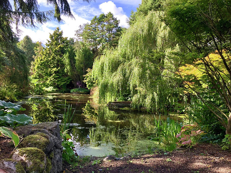 Drum castle gardens Photograph by Keith Naquin - Pixels