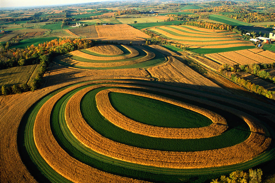 Drumlins Formed By Glacial Drifts by Kevin Horan