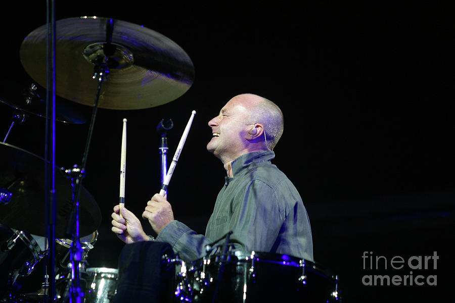 Phil Collins Photograph - Phil Collins #35 by Concert Photos