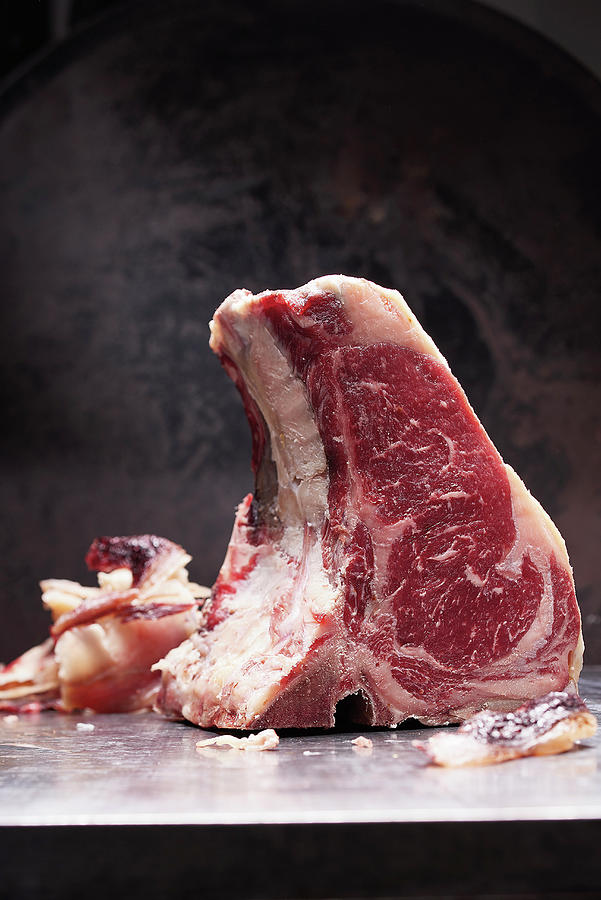 Dry Aged T-bone Steak Photograph by Tre Torri