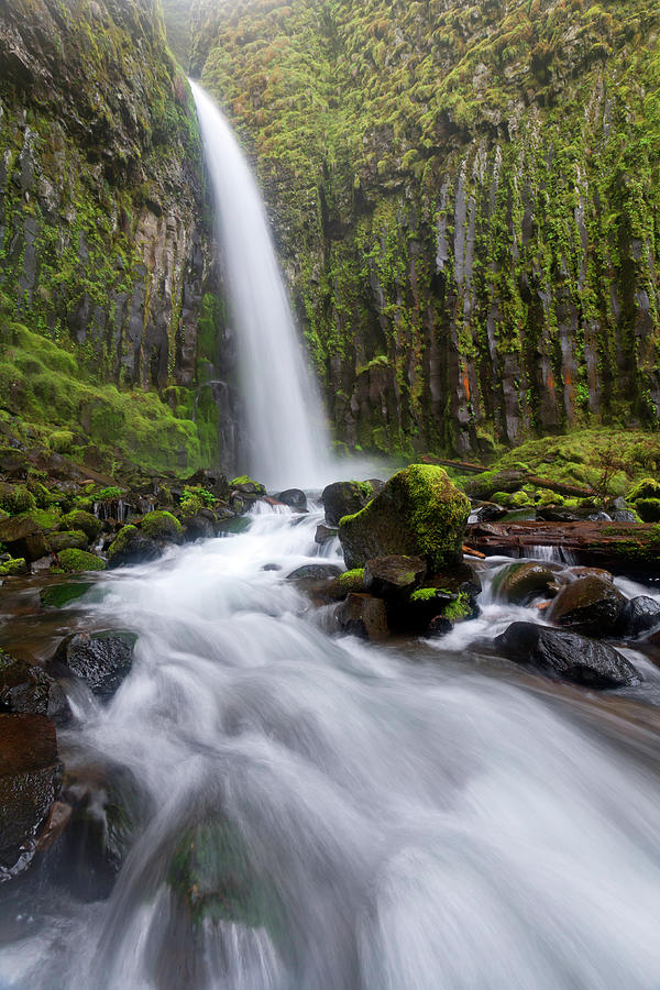 Dry Creek Falls Photograph by Justinreznick