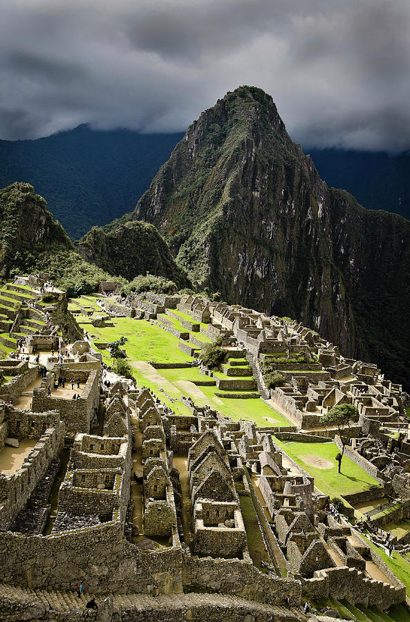 Dry Stone Buildings of Machu Picchu Photograph by Paul Kerton Pixels