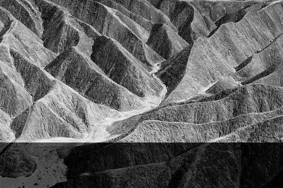 Black And White Photograph - Dry Valley by Jure Kravanja