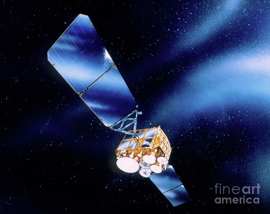 Dscs Military Communications Satellite Photograph by Ge Astro Space/science Photo Library