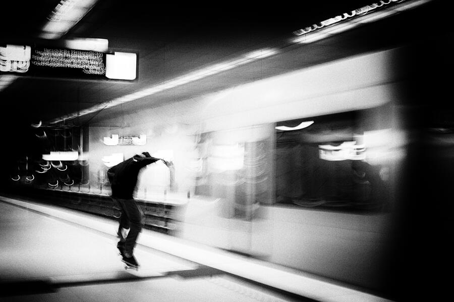 Blur Photograph - Dsseldorf 2021-04 by Adam Street Photographer