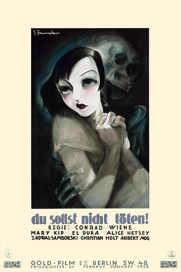 Du Sollst Nicht Toten! Painting by Joseph Fenneker
