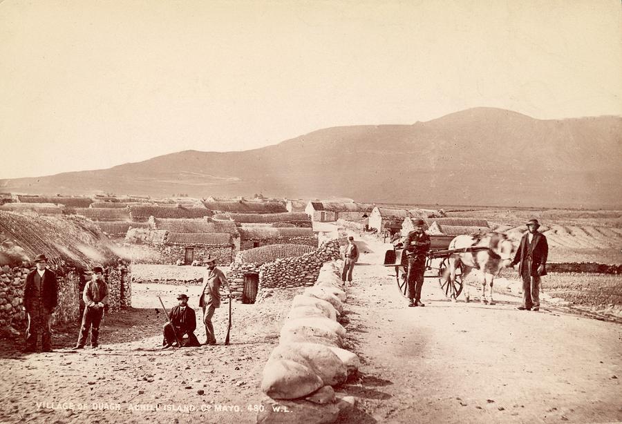 Duagh Village Photograph by William Lawrence