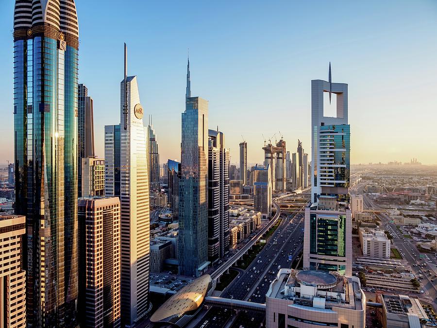 Dubai International Financial Centre Photograph by Karol Kozlowski ...