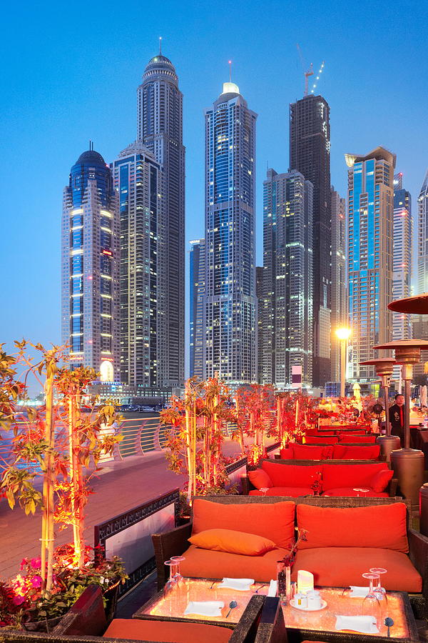 Cityscape Photograph - Dubai - Marina, United Arab Emirates by Jan Wlodarczyk