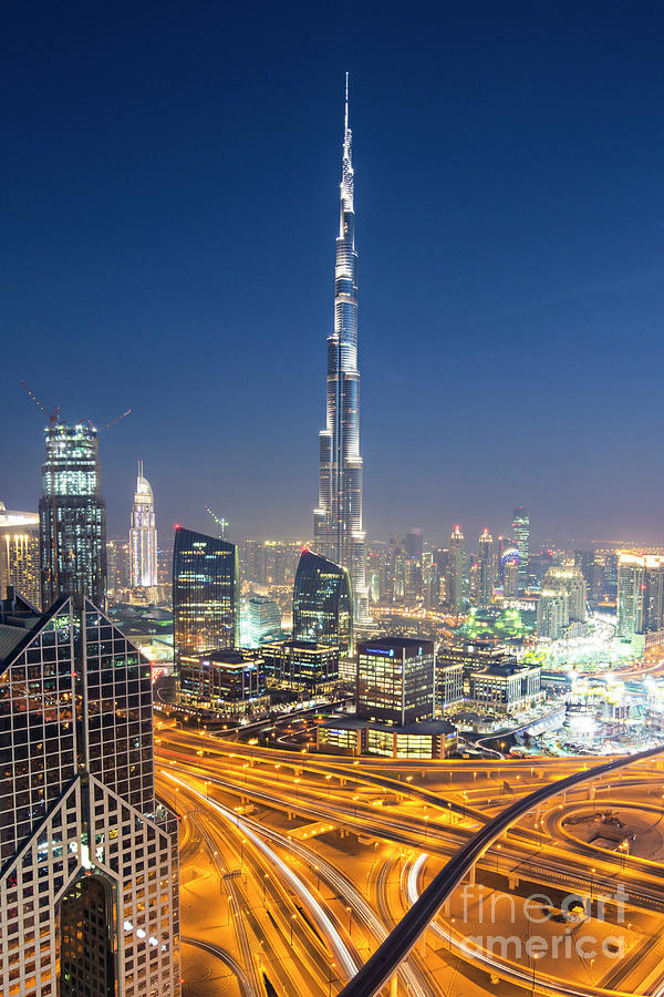 Dubai Skyline Photograph by Xavierarnau