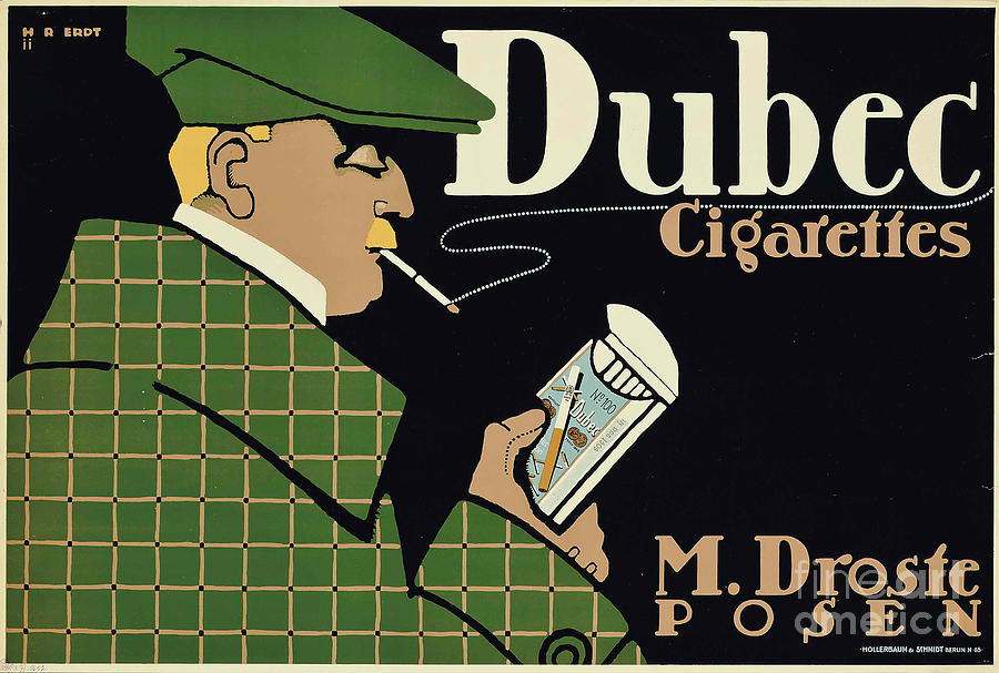 Dubec Cigarettes Drawing by Heritage Images