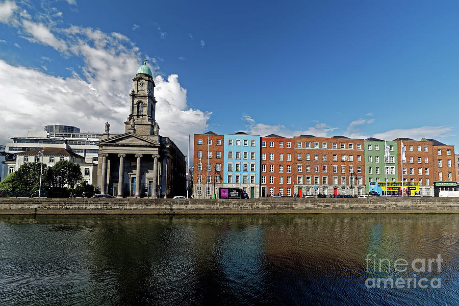Dublin Along the River Liffey Photograph by Natural Focal Point Photography