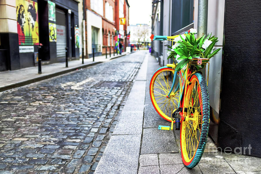 Dublin Bicycle Colors Photograph by John Rizzuto