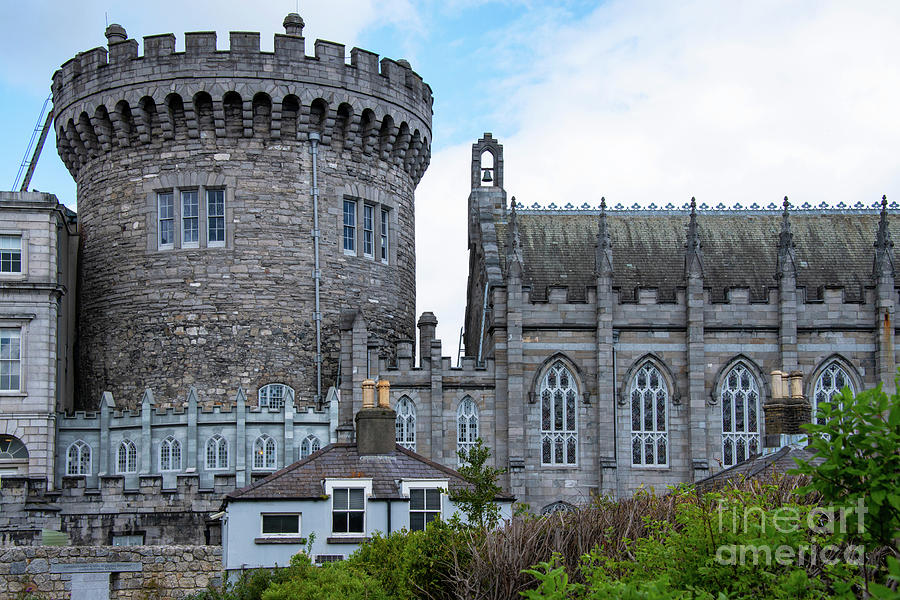 Castle Photograph - Dublin Castle by Bob Phillips