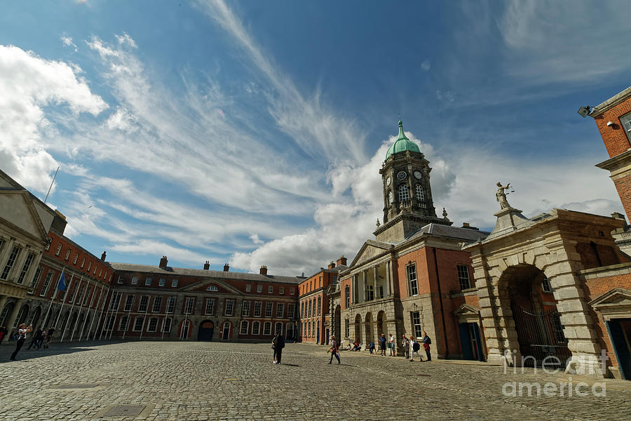 Dublin Castle Courtyard Photograph by Natural Focal Point Photography