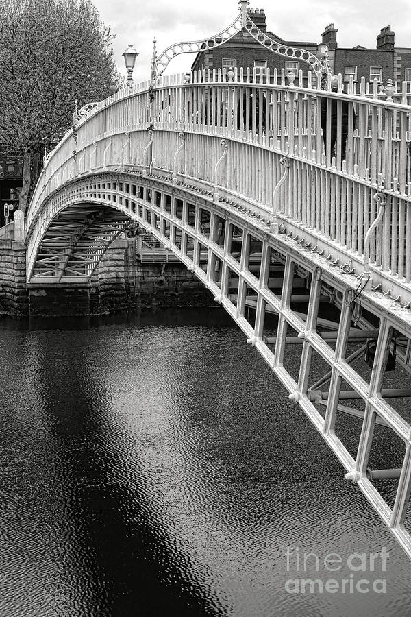 Dublin Hapenny Bridge  Photograph by Olivier Le Queinec