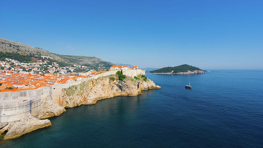 Adriatic Photograph - Dubrovnik 09 by Tom Uhlenberg Adriatic Photograph - Dubrovnik 09 by Tom Uhlenberg
