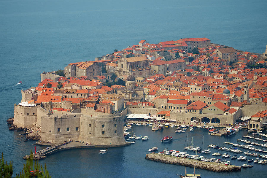 Dubrovnik Aerial View Photograph by Anroir