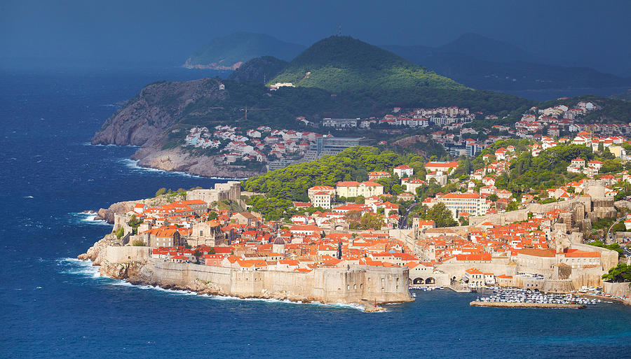 Landscape Photograph - Dubrovnik, Croatia, Europe by Jan Wlodarczyk
