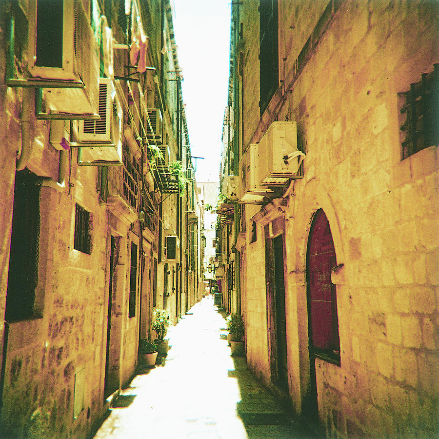 Architecture Photograph - Dubrovnik Street by Kelly Wisker