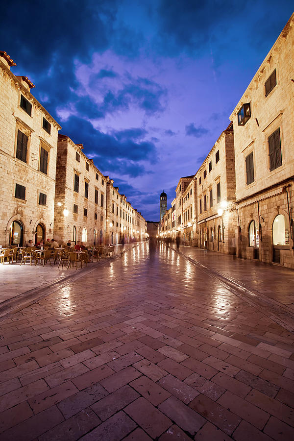 Dubrovnik Street Scenic Photograph by Timstarkey