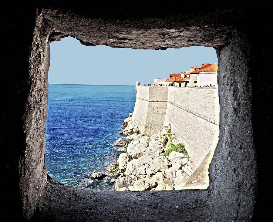 Dubrovnik Window Photograph by Bill Cain