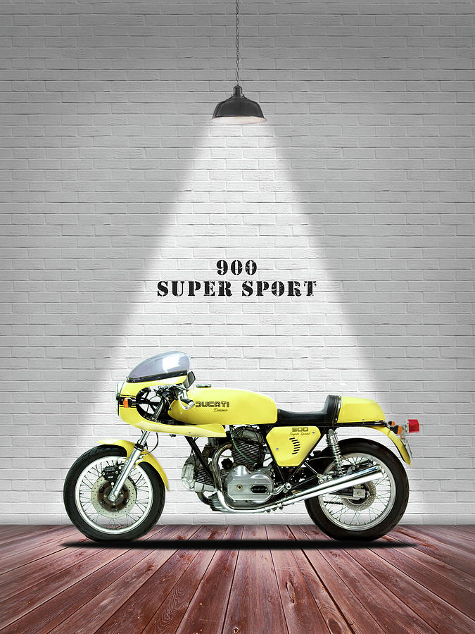 Transportation Photograph - Ducati 900 Super Sport by Mark Rogan