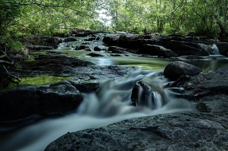 Duck Brook Falls Photograph by Morgan Wright