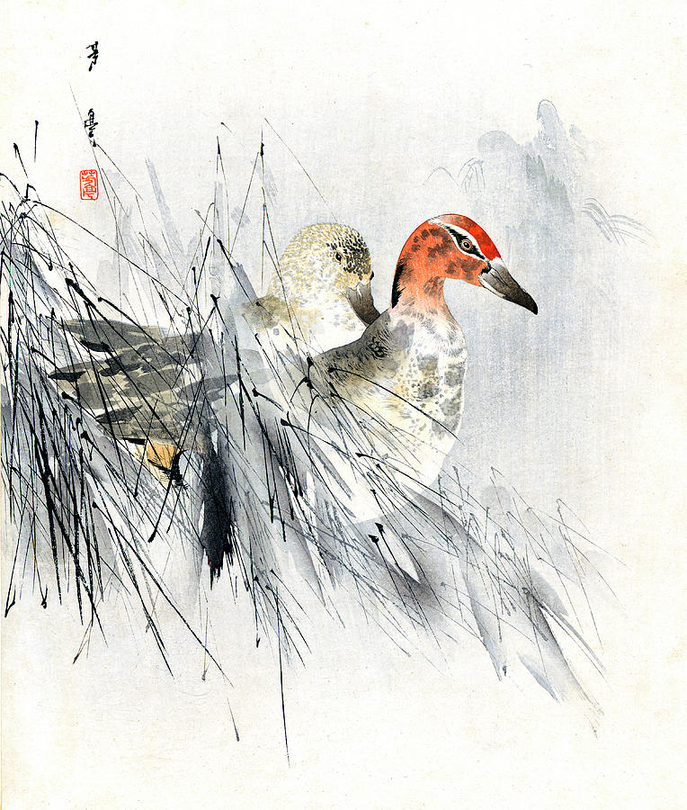 Ducks Painting by Hotei