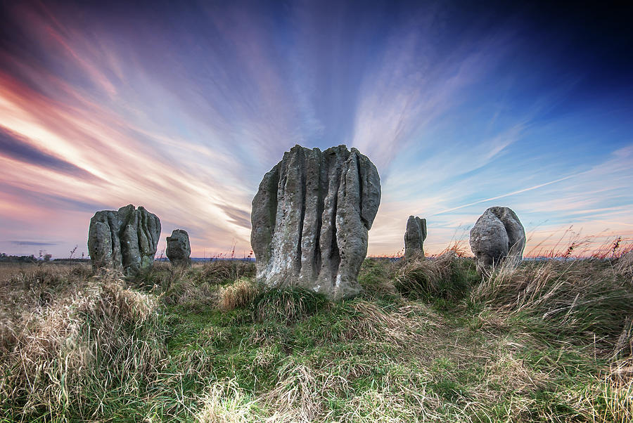 Duddo Stone Circle Photograph by Photography By Trevor Weddell