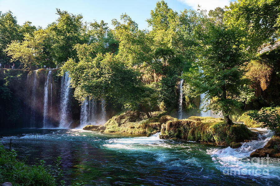 Duden Waterfall Antalya Turkey Summer Photograph By Dmitry Polonskiy