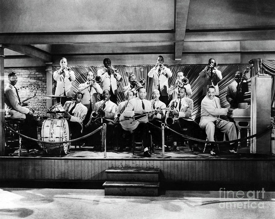 Duke Ellington And Band Photograph by Bettmann