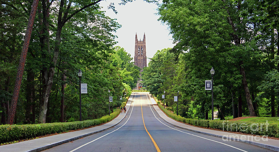 Duke University Chapel Drive  3529 Photograph by Jack Schultz