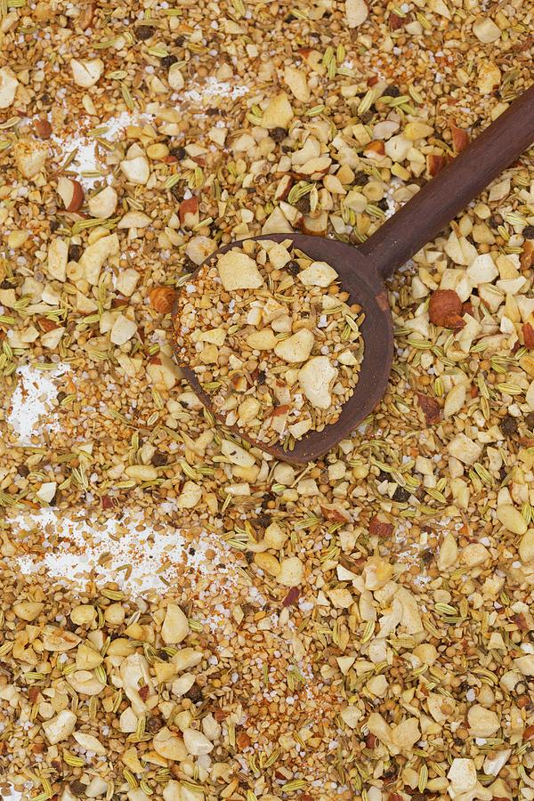 Dukkah oriental Nut Spice Mixture Photograph by Sandra Eckhardt