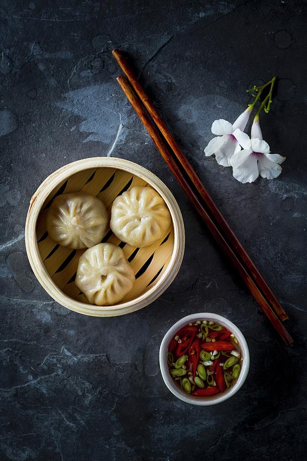 Dumplings With A Meat Filling Photograph by Great Stock!