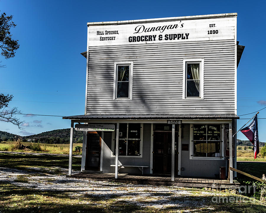 Dunagans Grocery and Supply Photograph by Ken Frischkorn