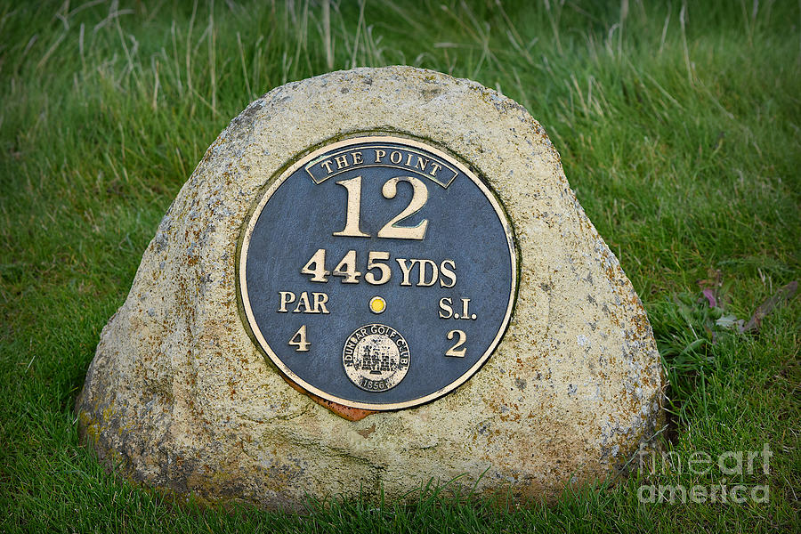 Dunbar Golf Club, Hole 12 - The Point Photograph by Yvonne Johnstone