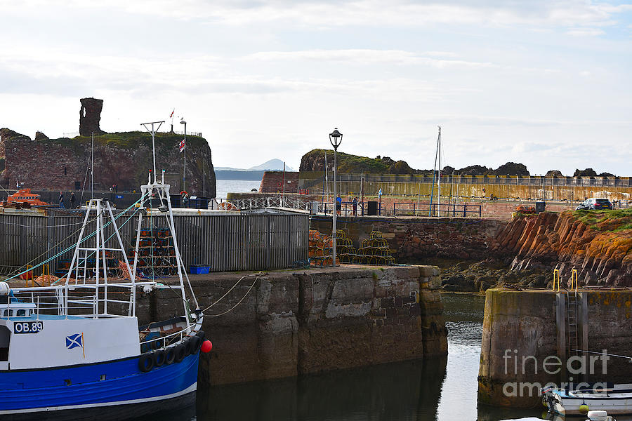 Dunbar Harbours Photograph by Yvonne Johnstone