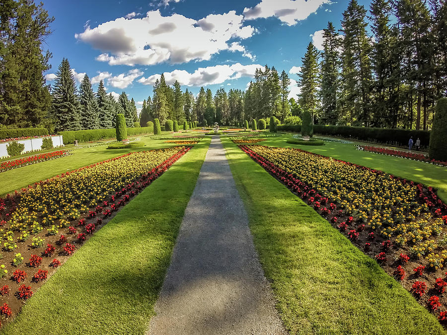 Duncan Gardens In Spokane Wshington Photograph by Alex Grichenko