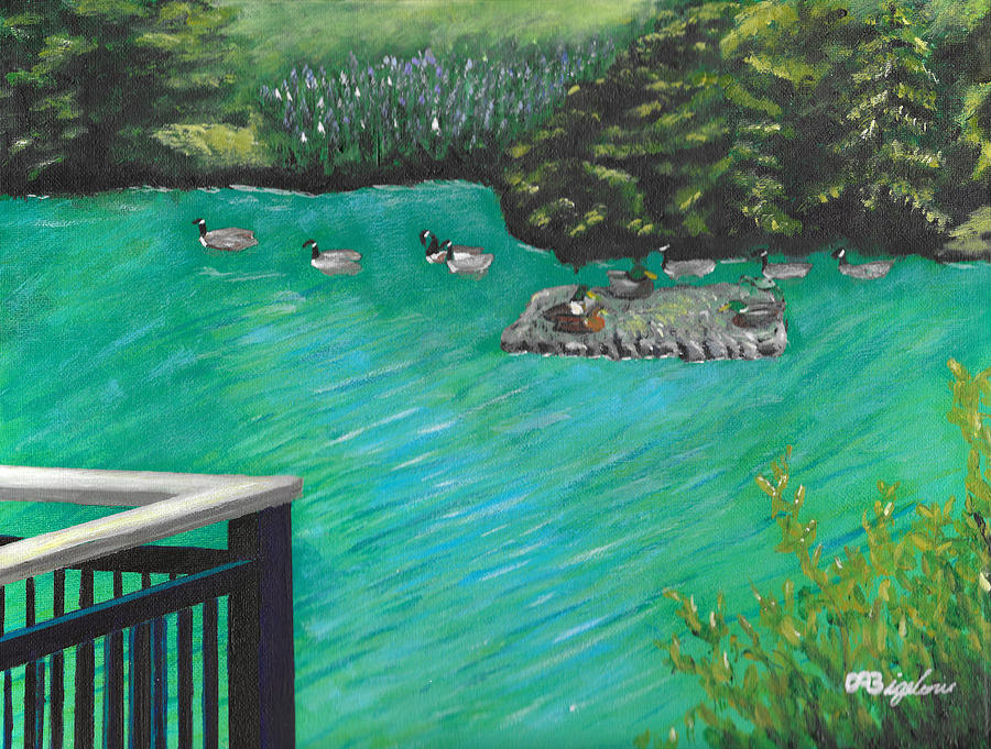 Dundas Eco Park Painting by David Bigelow