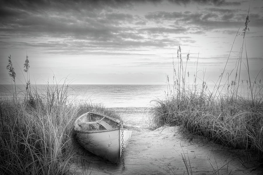 Dune Black and White Photograph by Debra and Dave Vanderlaan
