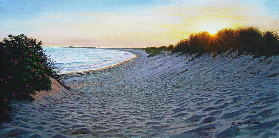 Dune Burst Painting by Bruce Dumas
