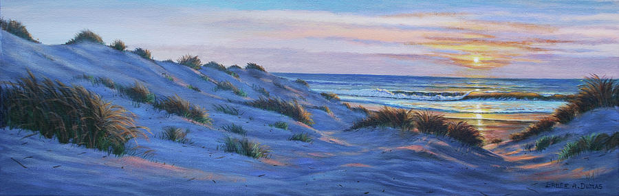 Dune View Sunset Painting by Bruce Dumas