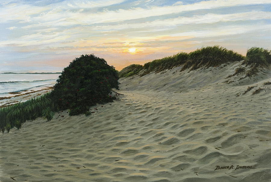 Dune Walk Painting by Bruce Dumas
