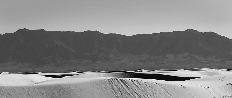 Dunes and Mountains #4151 - White Sands National Monument, New Mexico Photograph by Richard Porter Dunes and Mountains #4151 - White Sands National Monument, New Mexico Photograph by Richard Porter