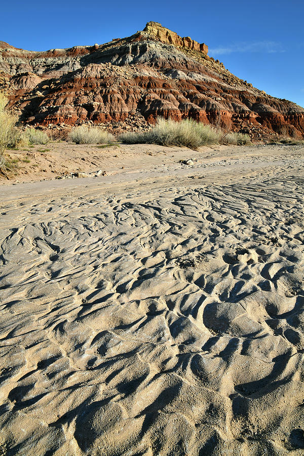 Dunes and Ripples near San Rafael Swell Photograph by Ray Mathis