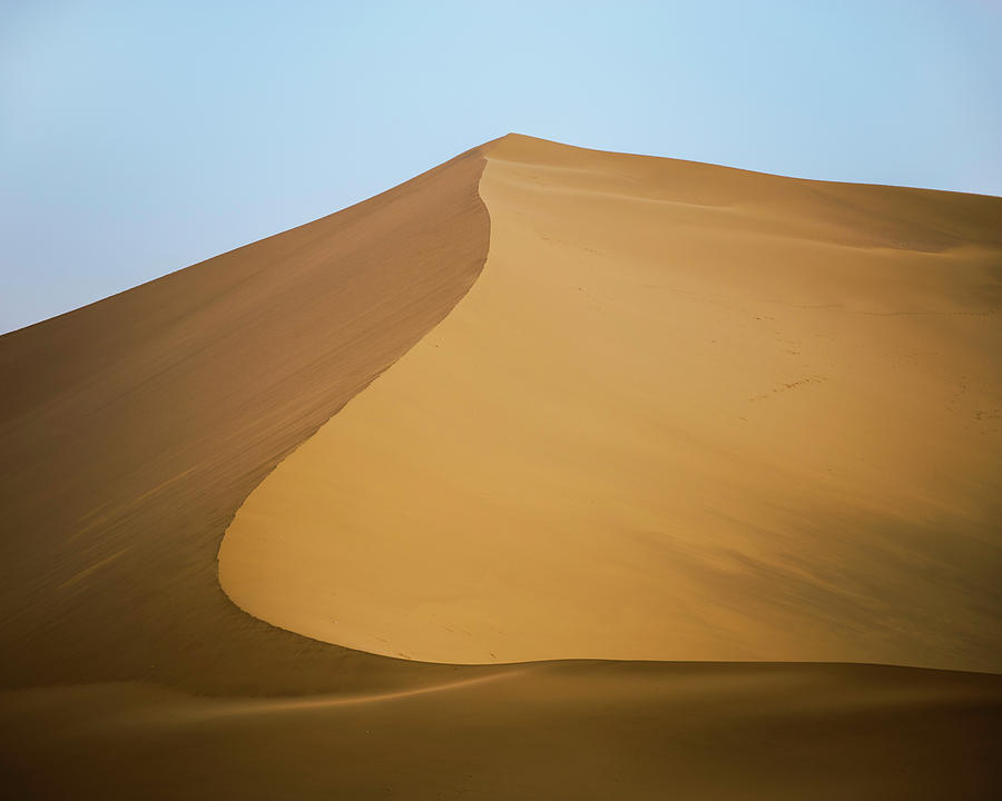 Dunes at Dunhuang Gansu China Photograph by Adam Rainoff